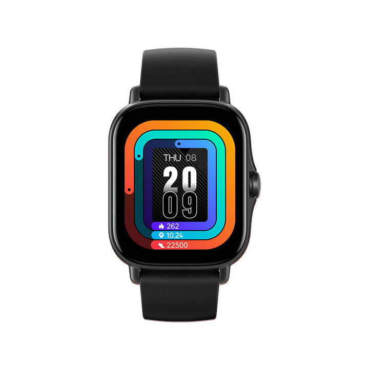 Męski zegarek smartwatch z Bluetooth do rozmów w prostokątnym kształcie z funkcją śledzenia aktywności