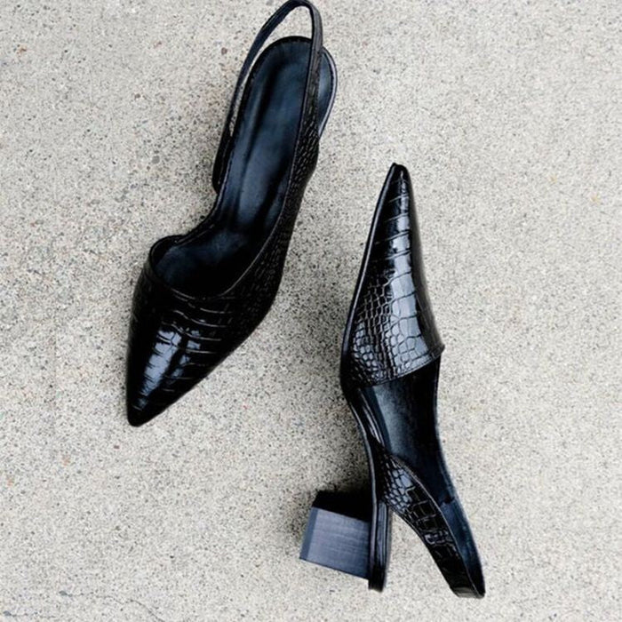 Damskie Szpilki na Słupku – Eleganckie Buty na Obcasie do Biura i na Wieczór