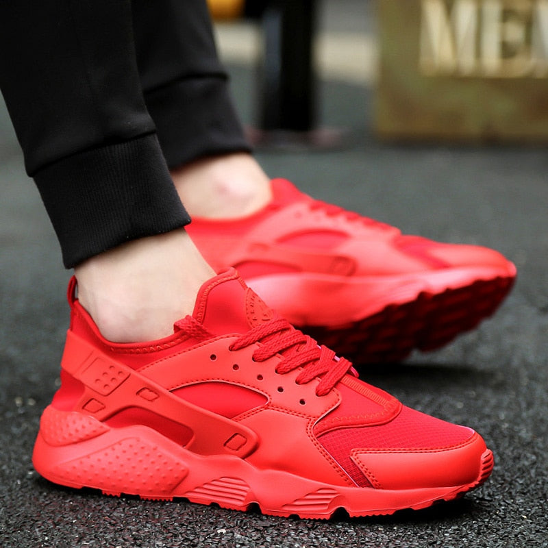 Męskie Chunky Sneakers z Wyściółką, Sznurowane, Wygodne Buty Streetwear