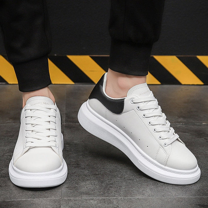 Męskie Sneakersy Miejskie Stylowe Wygodne Codzienne Obuwie Lekkie Oddychające Treningi