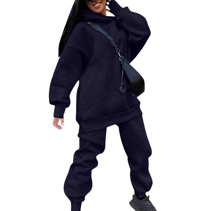 Damski Oversized Hoodie i Spodnie dresowe – Luźny Dwuczęściowy Dres na Co Dzień i do Relaksu