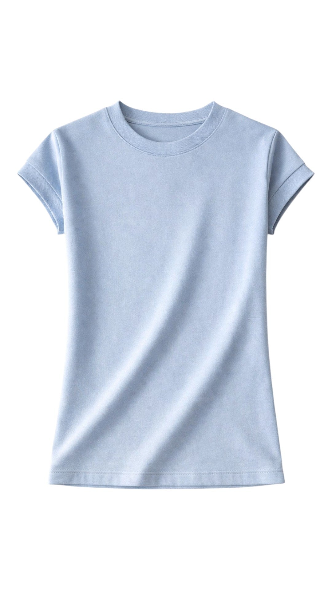 Męska koszulka T-shirt z okrągłym dekoltem – Regularny krój, codzienna koszulka z krótkim rękawem