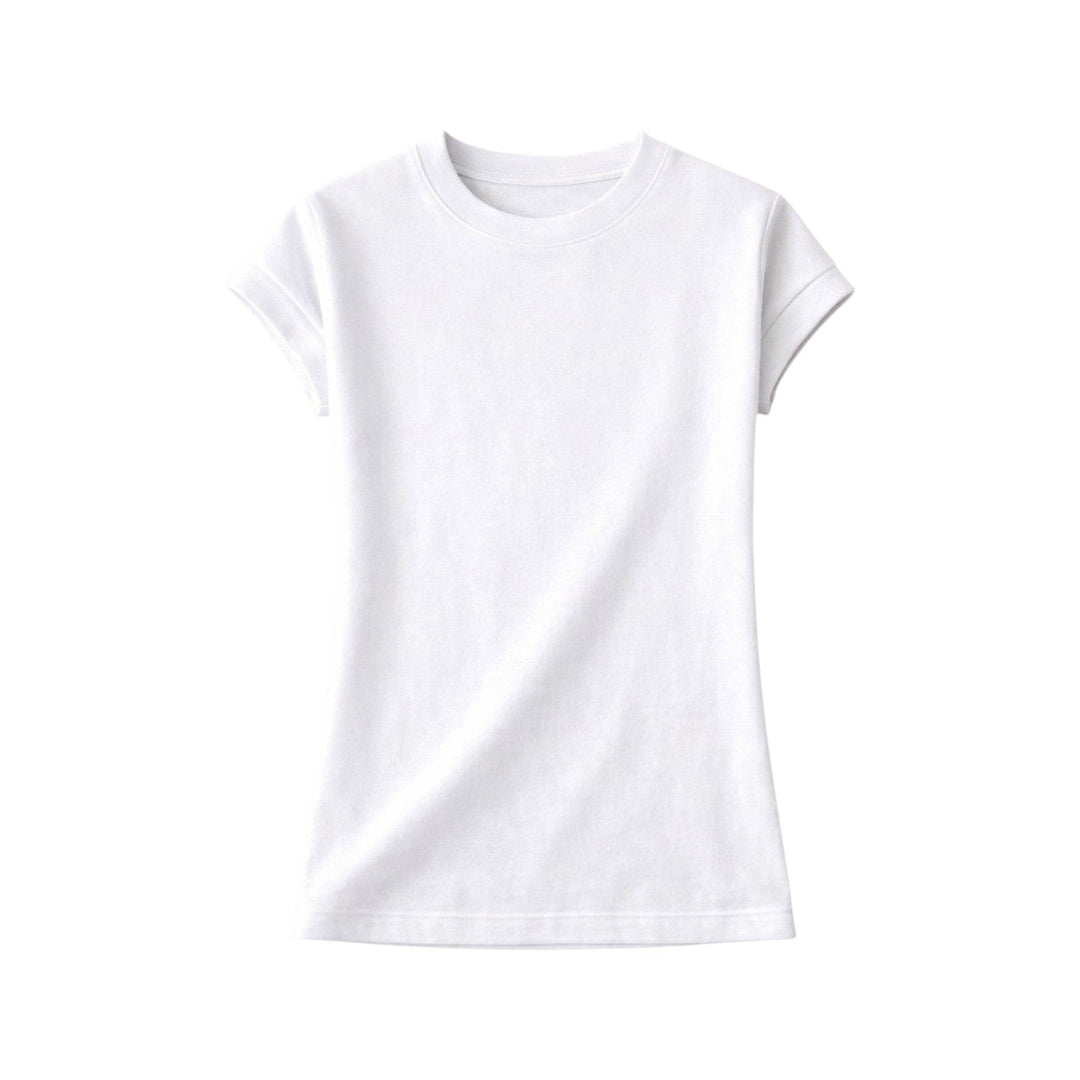 Męska koszulka T-shirt z okrągłym dekoltem – Regularny krój, codzienna koszulka z krótkim rękawem