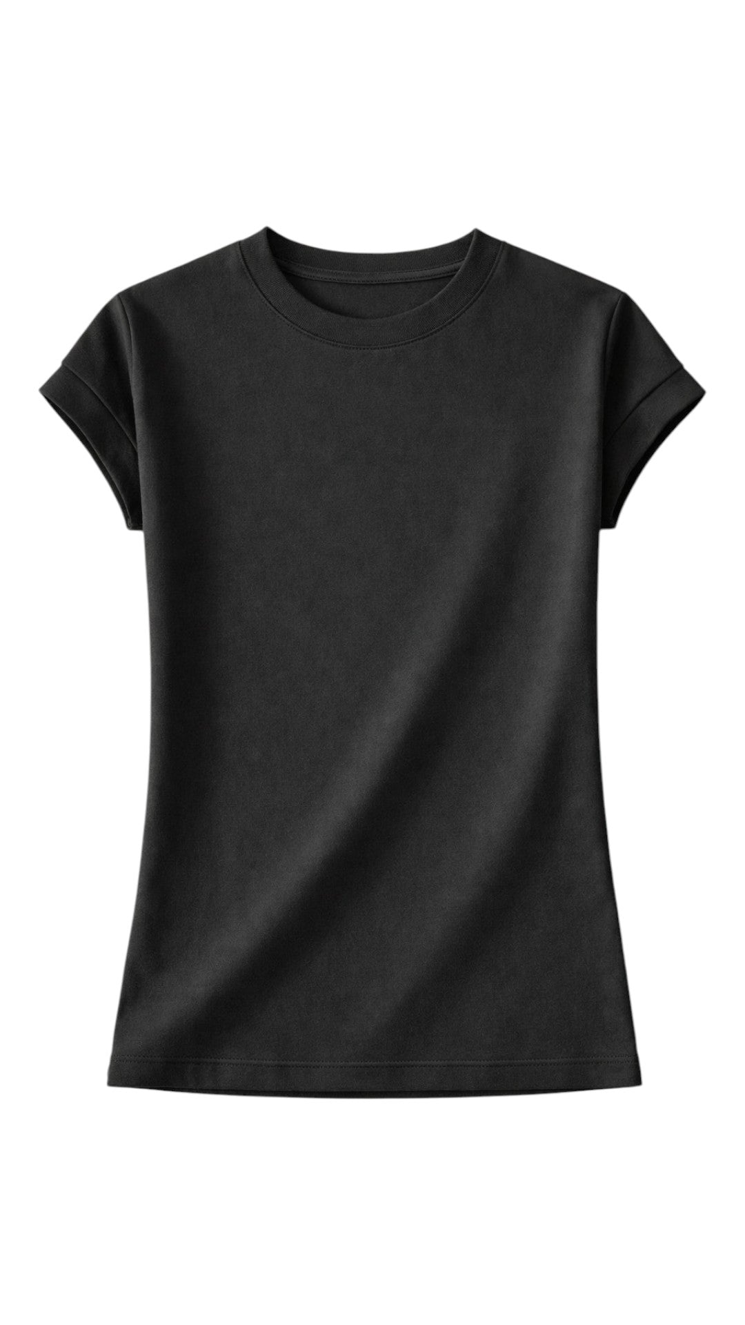 Męska koszulka T-shirt z okrągłym dekoltem – Regularny krój, codzienna koszulka z krótkim rękawem