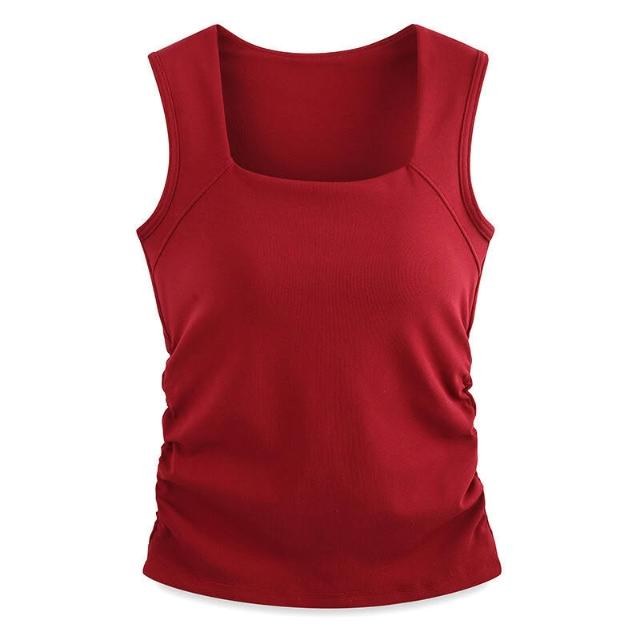 Kobiece top z wbudowanym wsparciem – codzienna wygoda