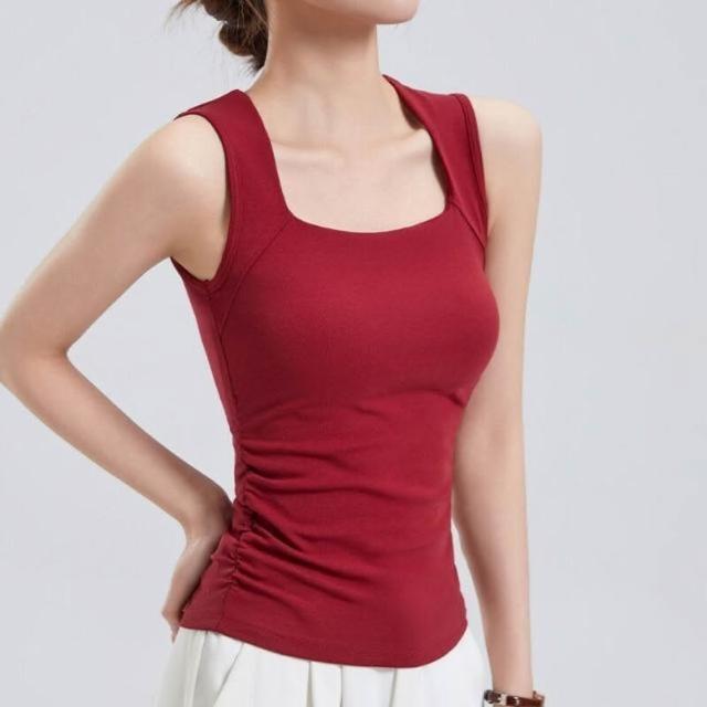 Kobiece top z wbudowanym wsparciem – codzienna wygoda