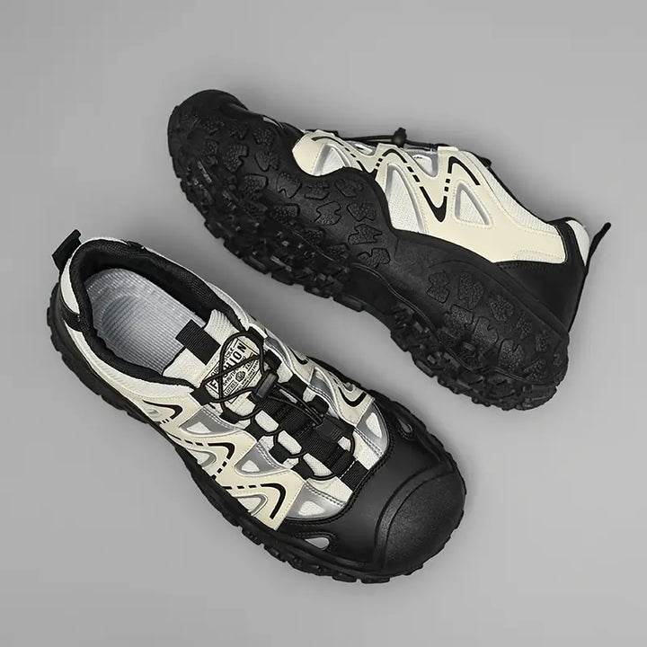 Męskie ortopedyczne sneakersy z grubą podeszwą, oddychające, letnie, komfortowe, wspierające, z przyczepną podeszwą