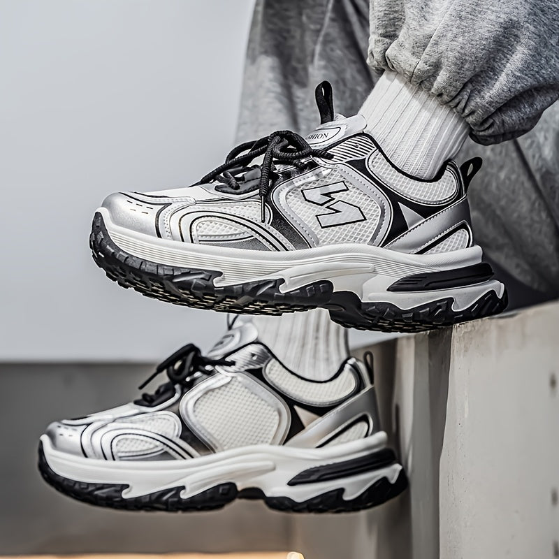 Unisexowe casualowe sneakersy na sznurówki do chodzenia na świeżym powietrzu, wygodne buty w stylu ulicznym, uniwersalne niskie trampki na co dzień