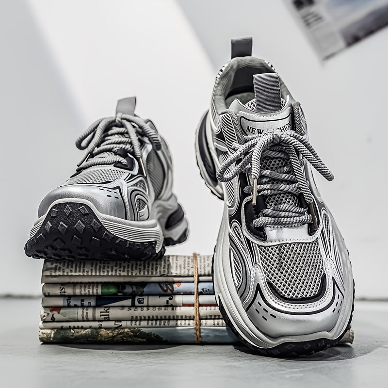 Unisexowe casualowe sneakersy na sznurówki do chodzenia na świeżym powietrzu, wygodne buty w stylu ulicznym, uniwersalne niskie trampki na co dzień
