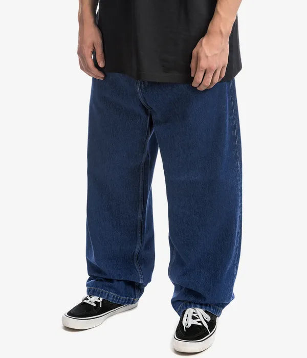 Męskie Dżinsy z Szerokimi Nogawkami – Luźny Krój Denim na Wiosenne Streetwear