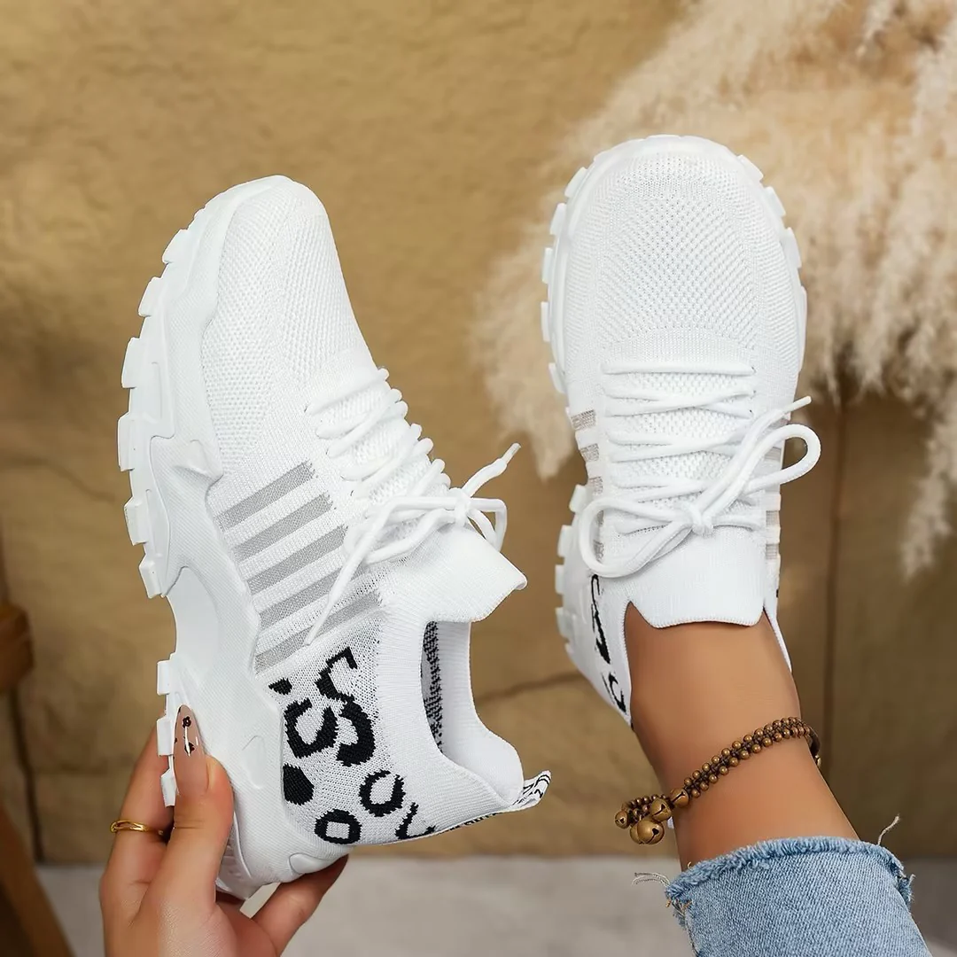Damskie ortopedyczne buty komfortowe – przewiewne sneakersy na co dzień do chodzenia i wypoczynku