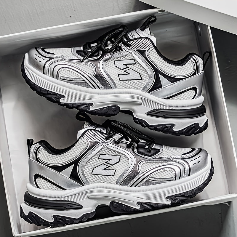 Unisexowe casualowe sneakersy na sznurówki do chodzenia na świeżym powietrzu, wygodne buty w stylu ulicznym, uniwersalne niskie trampki na co dzień