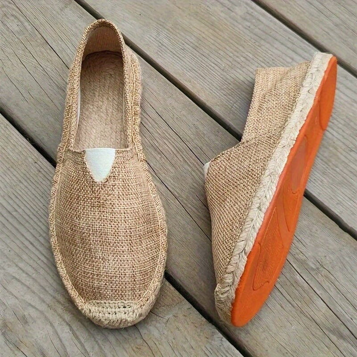 Męskie lekkie espadryle – oddychające buty wsuwane na lato