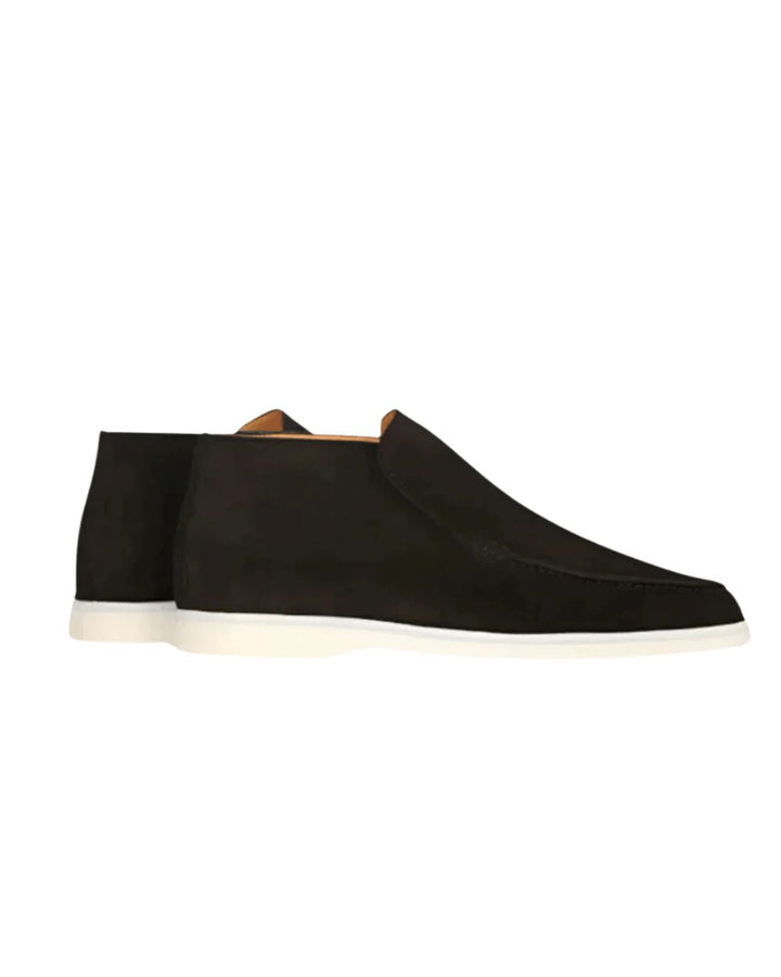 Męskie Wysokie Slip-On Loafers – Eleganckie Smart Casual Buty Miejskie