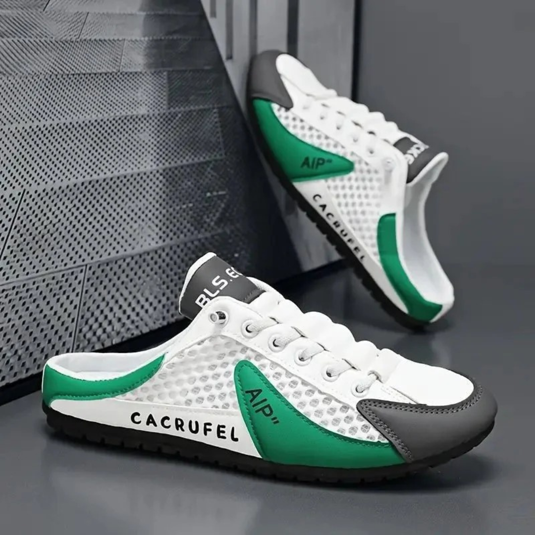Męskie Oddychające Klapki Sneakersy – Lekkie Buty Casual na Lato i Podróże