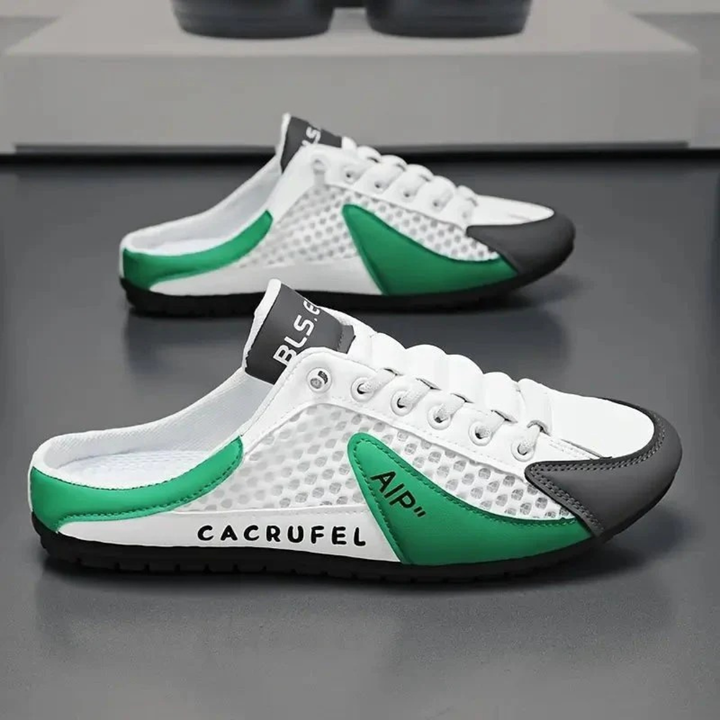 Męskie Oddychające Klapki Sneakersy – Lekkie Buty Casual na Lato i Podróże