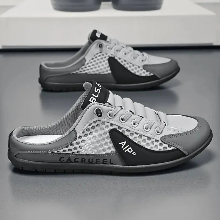 Męskie Oddychające Klapki Sneakersy – Lekkie Buty Casual na Lato i Podróże