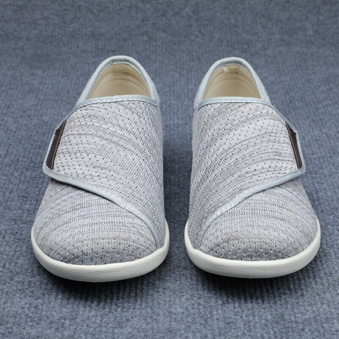 Kobiece Oddychające Buty Slip-On – Wspierające Codzienne Obuwie na Długie Dni