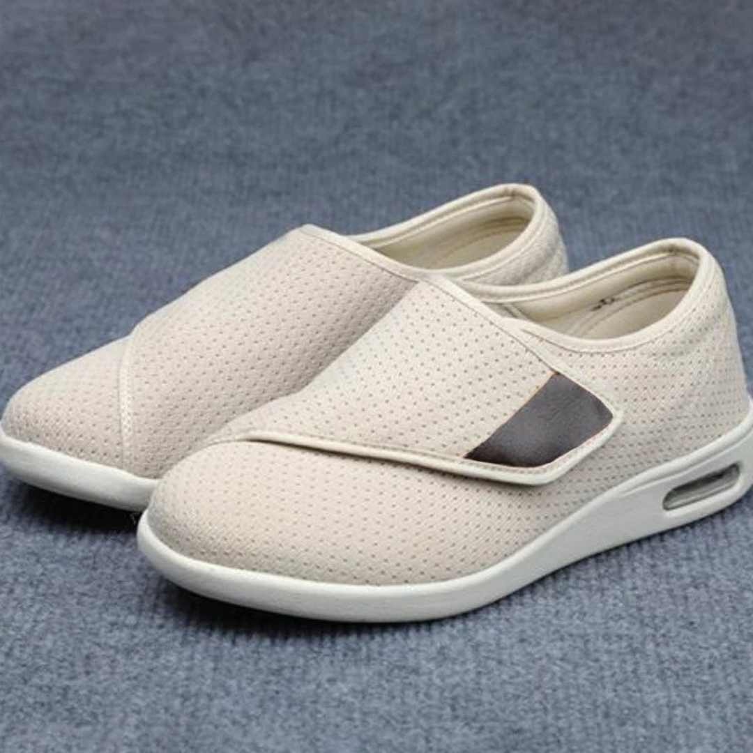 Kobiece Oddychające Buty Slip-On – Wspierające Codzienne Obuwie na Długie Dni