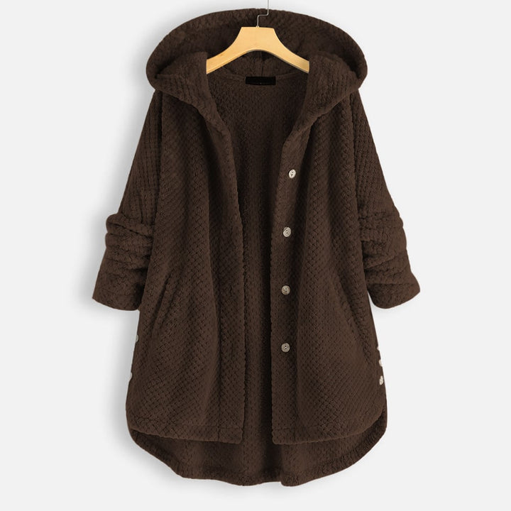 Kobiecą Miękką Kurtkę Fleece – Ciepła, Wygodna, Lekka, Codzienna, Przytulna, Warstwowa Kardigan