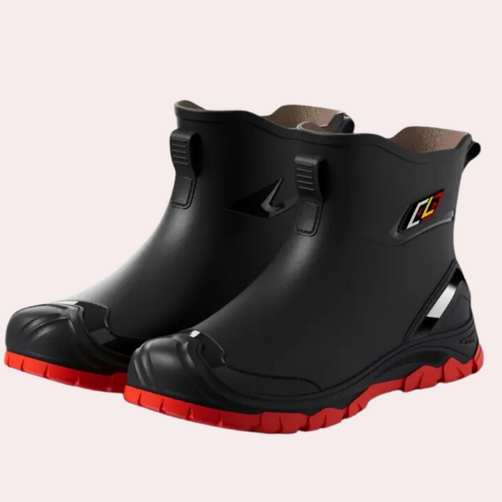 Męskie Buty Robocze z Wzmocnionym Noskiem i Podeszwą Antypoślizgową