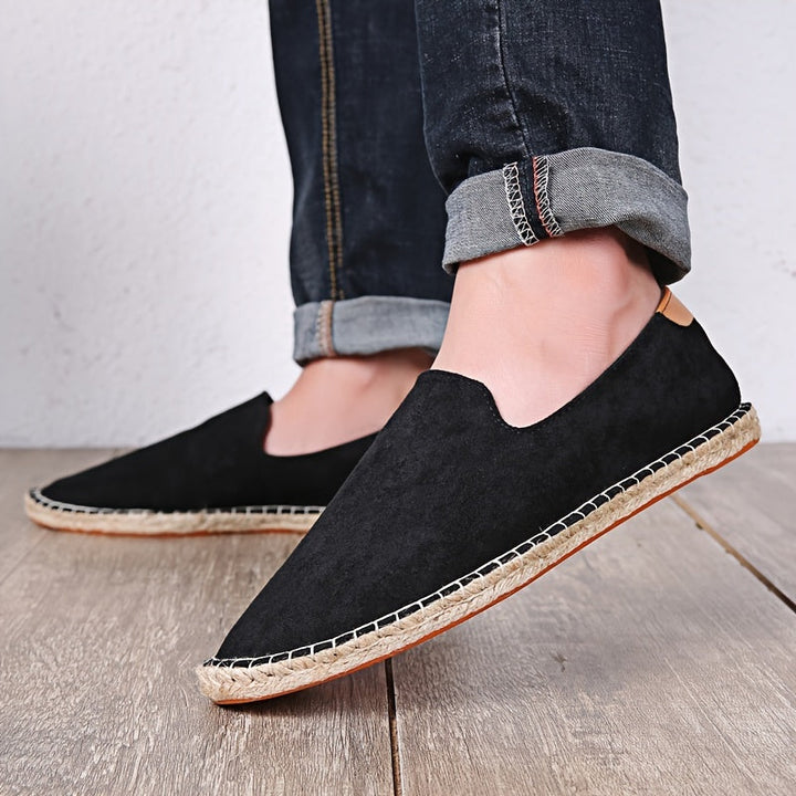 Męskie Kanvasowe Espadryle Slip On na Lato