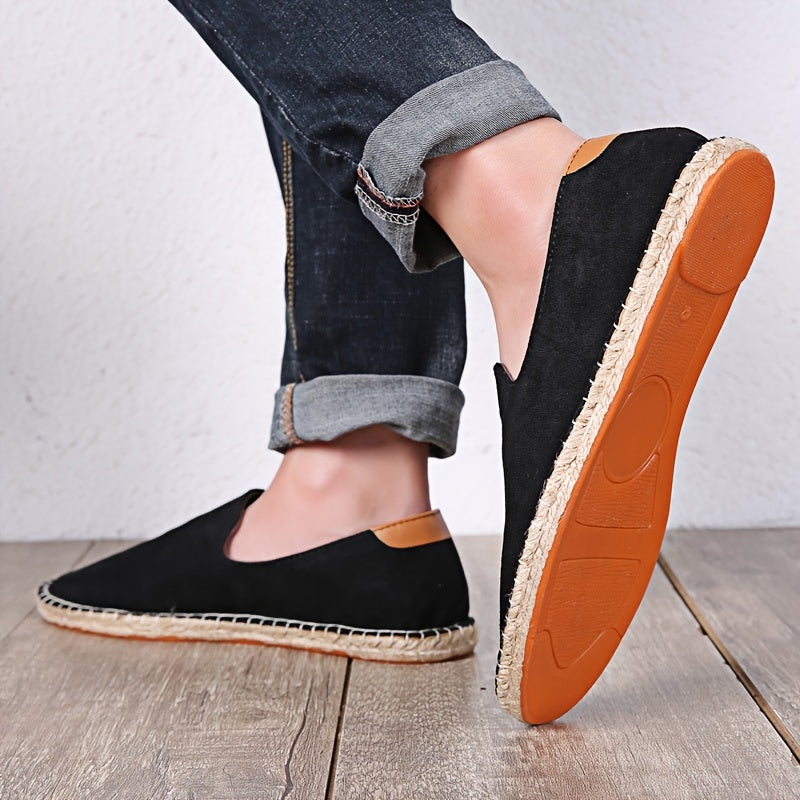 Męskie Kanvasowe Espadryle Slip On na Lato