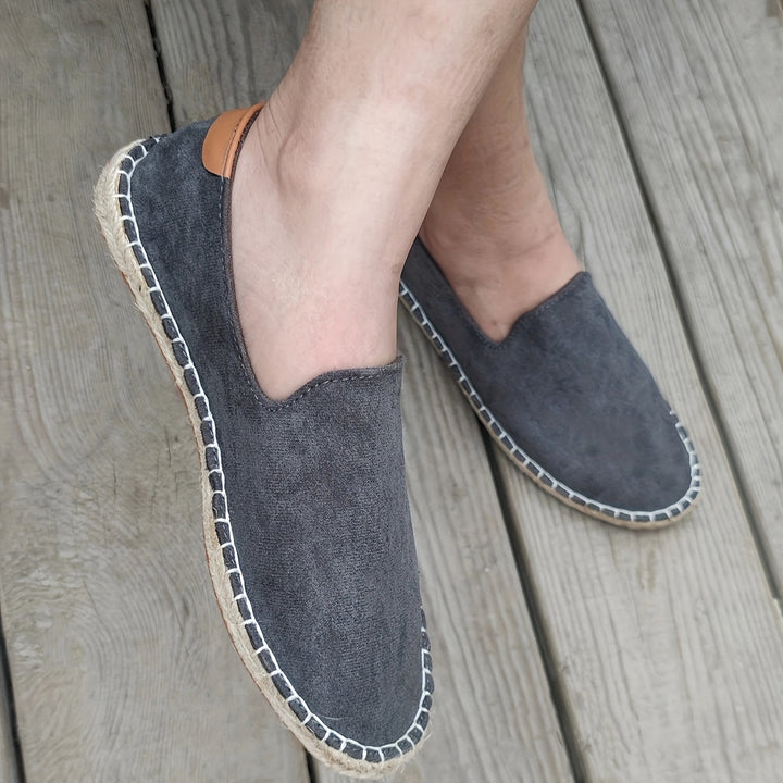 Męskie Kanvasowe Espadryle Slip On na Lato