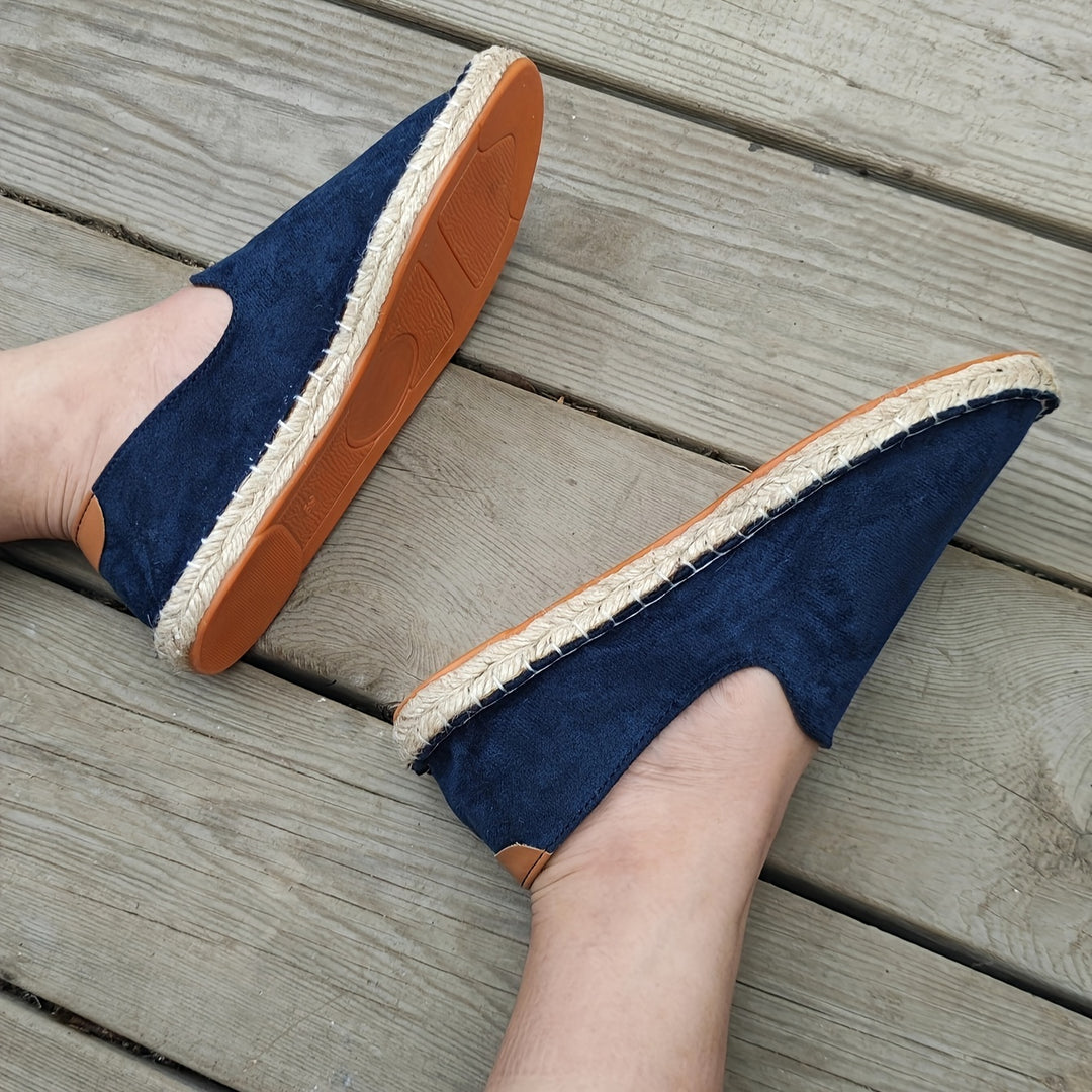 Męskie Kanvasowe Espadryle Slip On na Lato
