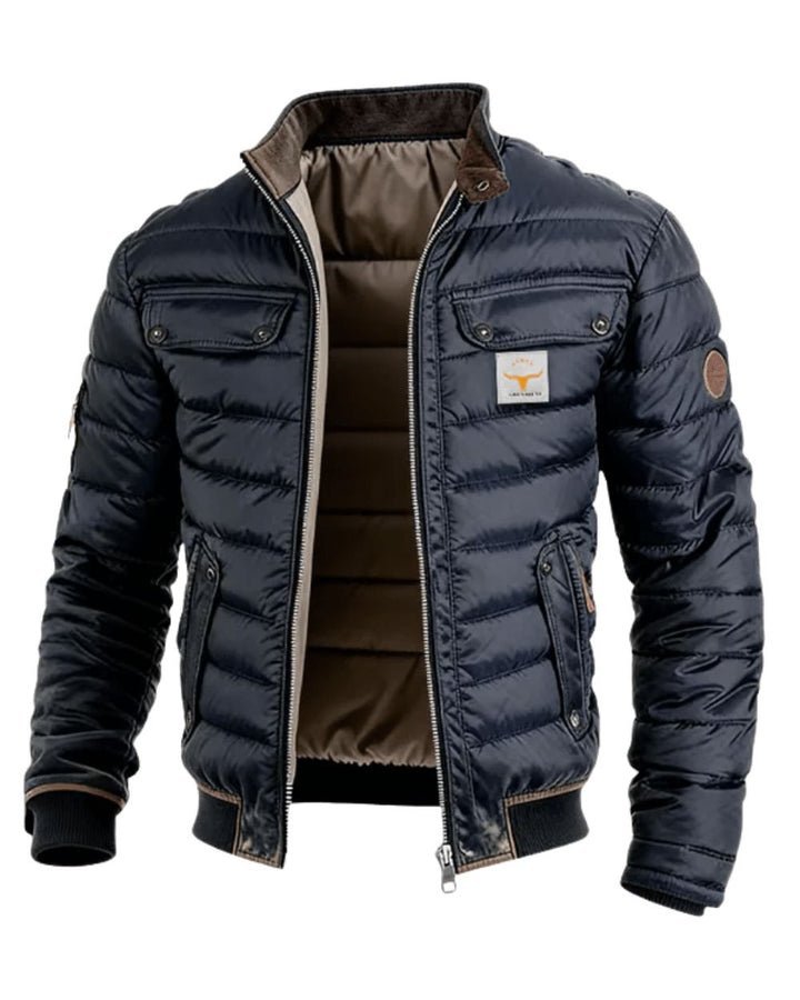 Męska pikowana kurtka miejska – Lekka warstwa ocieplająca do smart casual
