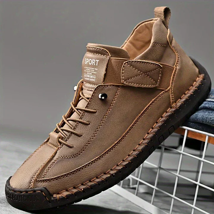 Damskie ortopedyczne skórzane sneakersy codziennego komfortu
