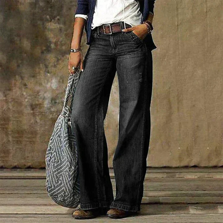 Damskie Spodnie z Szerokimi Nogawkami Elegancki, Luźny Krój, Wygodne i Wszechstronne, Codzienne Stylowe Spodnie