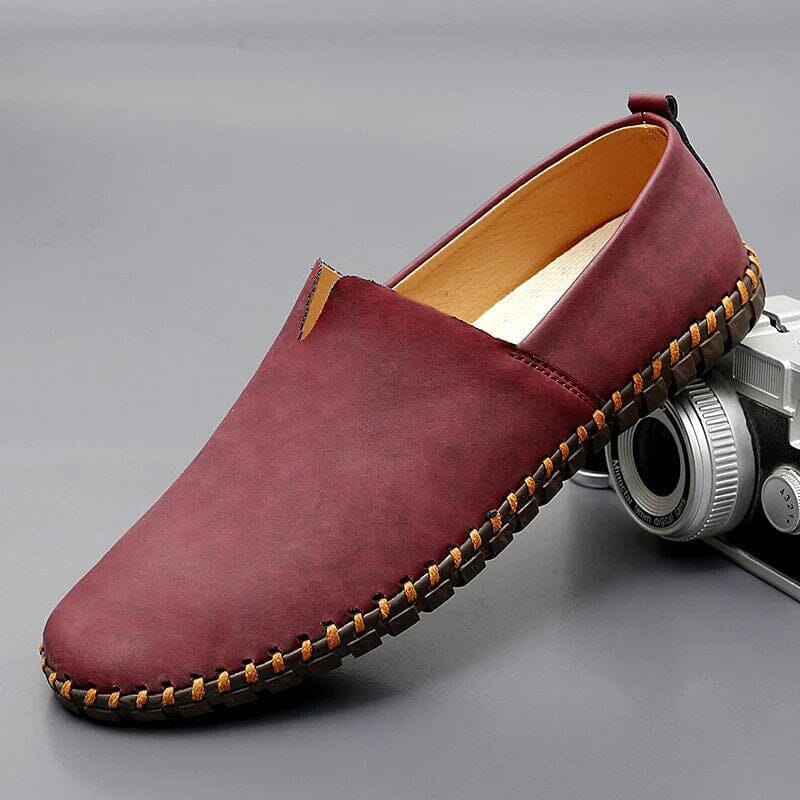 Męskie skórzane mokasyny – buty wsuwane na lato i do smart casual