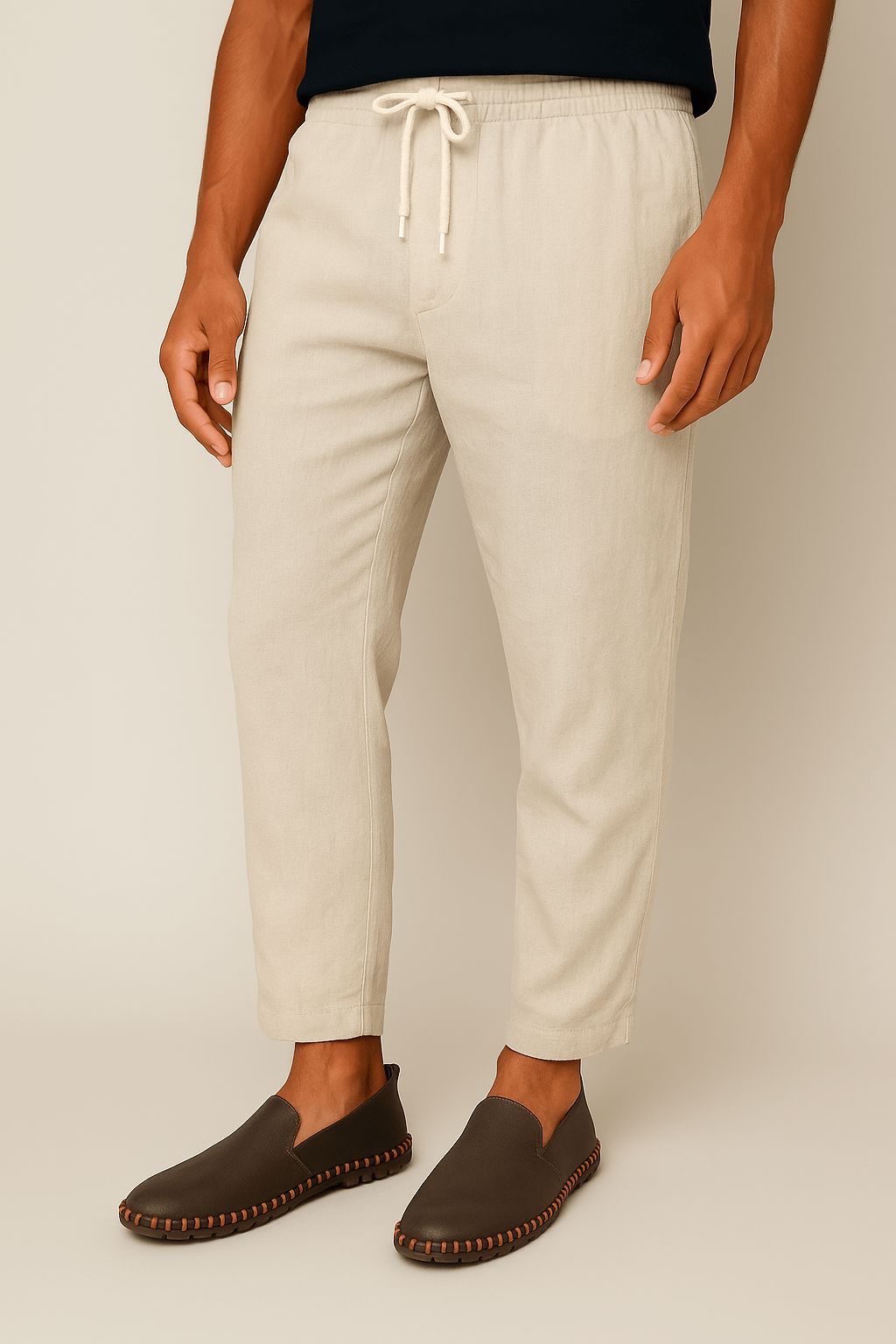 Męskie skórzane mokasyny – buty wsuwane na lato i do smart casual