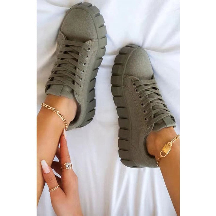 Damskie Sneakersy Niskie – Wygodne, Amortyzowane Trampki na Co Dzień
