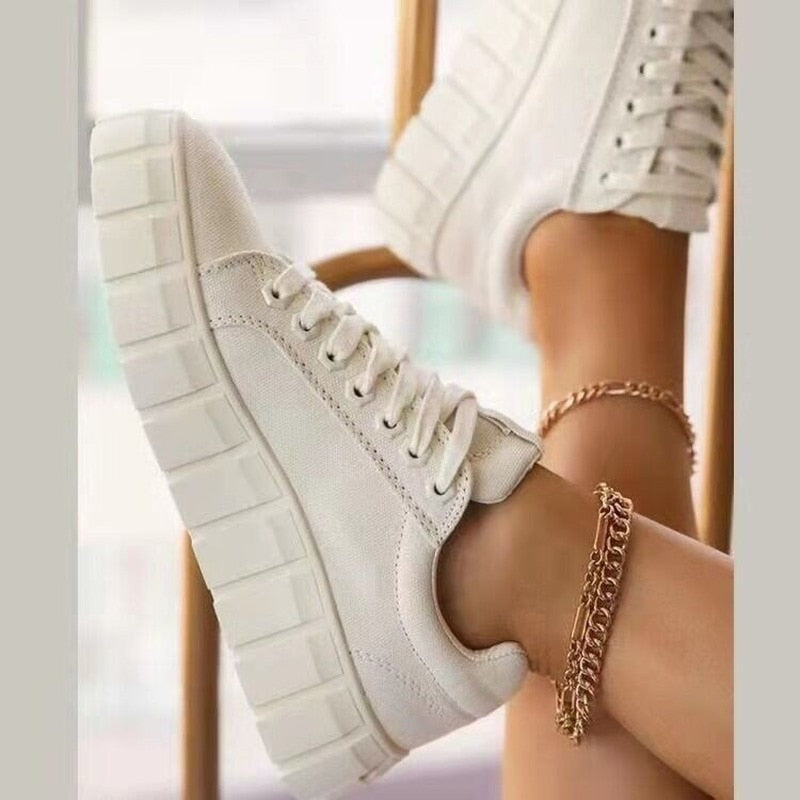 Damskie Sneakersy Niskie – Wygodne, Amortyzowane Trampki na Co Dzień
