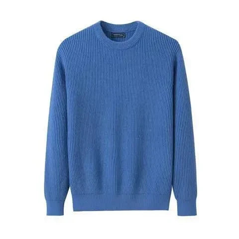 Męski Wygodny Sweter – Miękki Oddychający Stylowy Casual Codzienny Strój Warstwowy