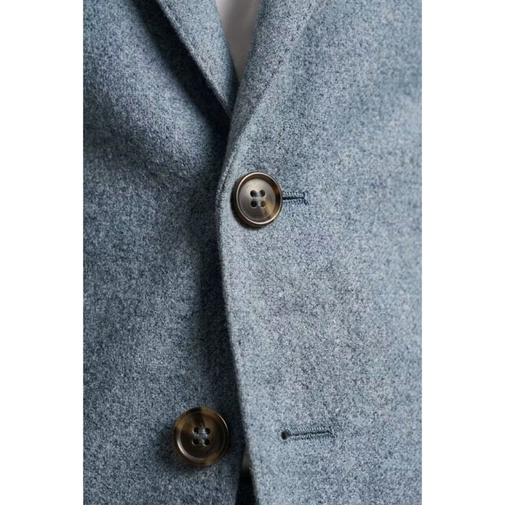 Męski Dopasowany Garnitur Dwuczęściowy – Nowoczesny Styl Biznesowy na Wydarzenia i Smart Casual
