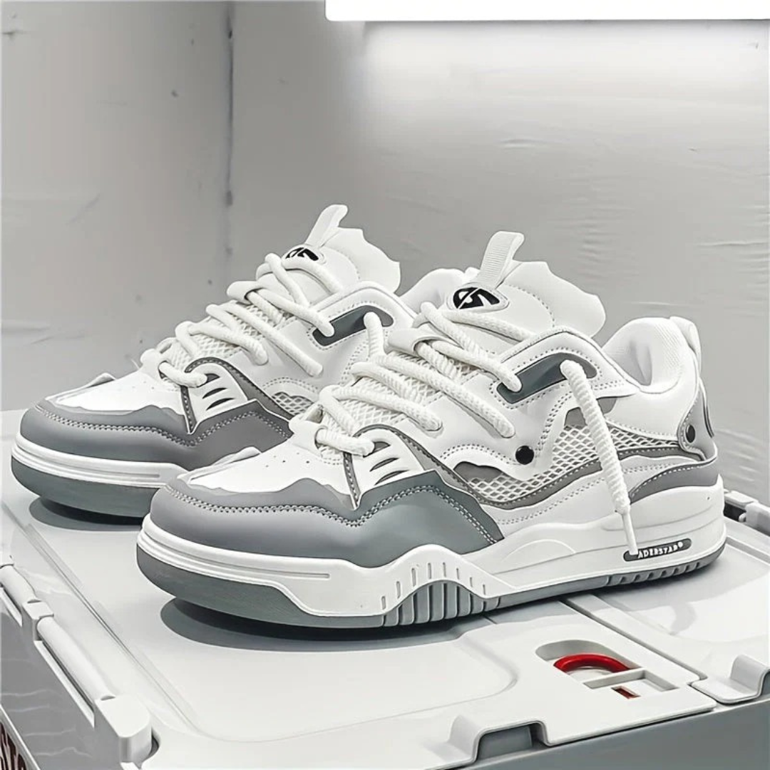 Męskie Chunky Lifestyle Trampki – Amortyzowane Sneakersy Streetwear na Codzienne Użycie