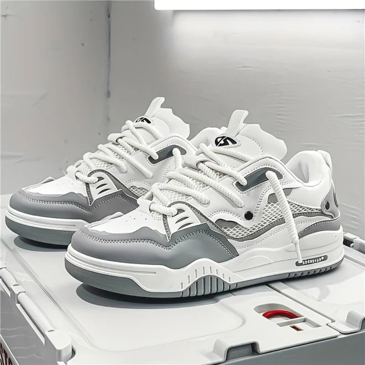 Męskie Chunky Lifestyle Trampki – Amortyzowane Sneakersy Streetwear na Codzienne Użycie
