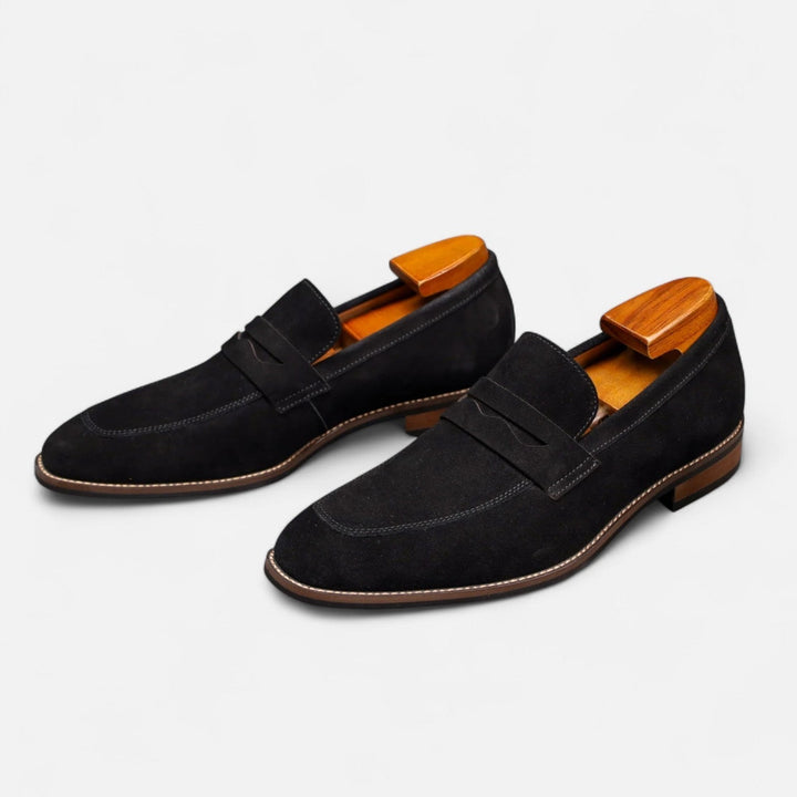 Męskie Zamszowe Mokasyny Classic Smart Slip-On