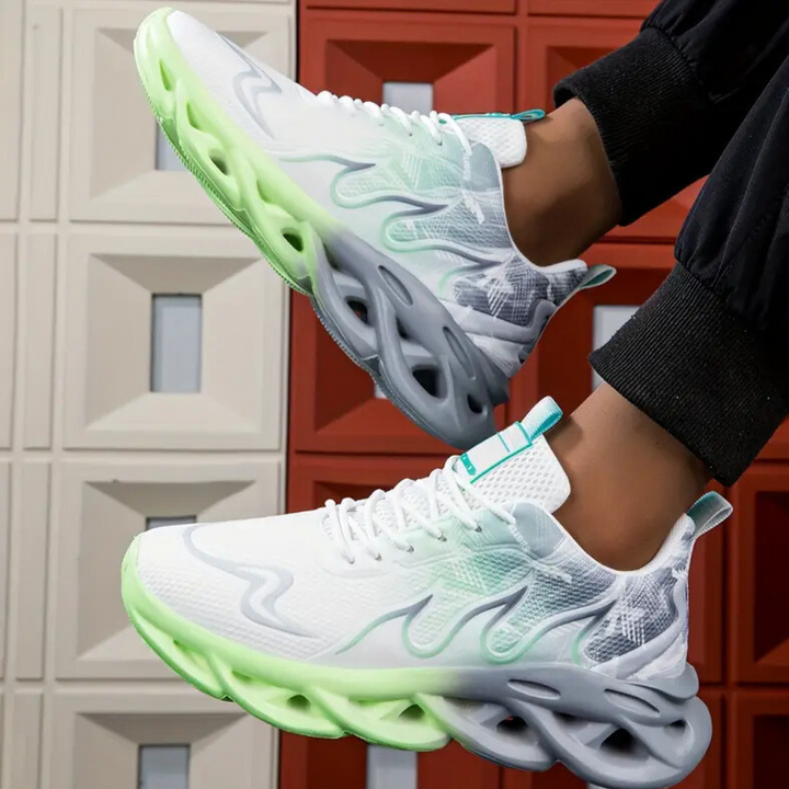 Męskie Treningowe Buty Siatkowe z Amortyzacją, Lekkie Sneakersy na Co Dzień