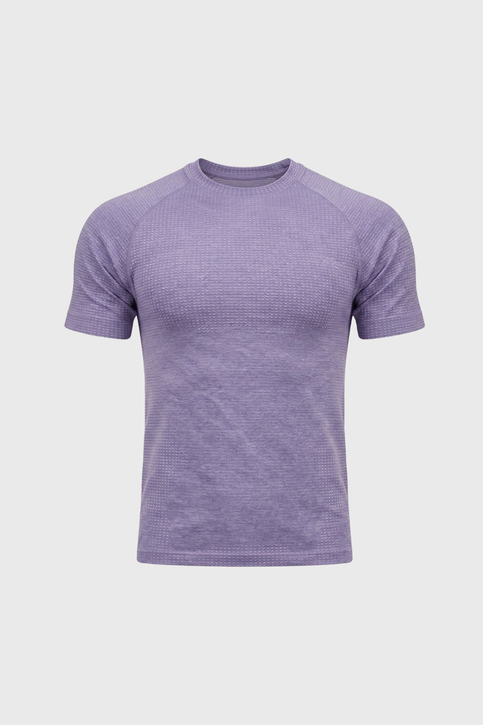 Męska koszulka T-shirt z teksturowanymi rękawami raglanowymi na aktywne dni