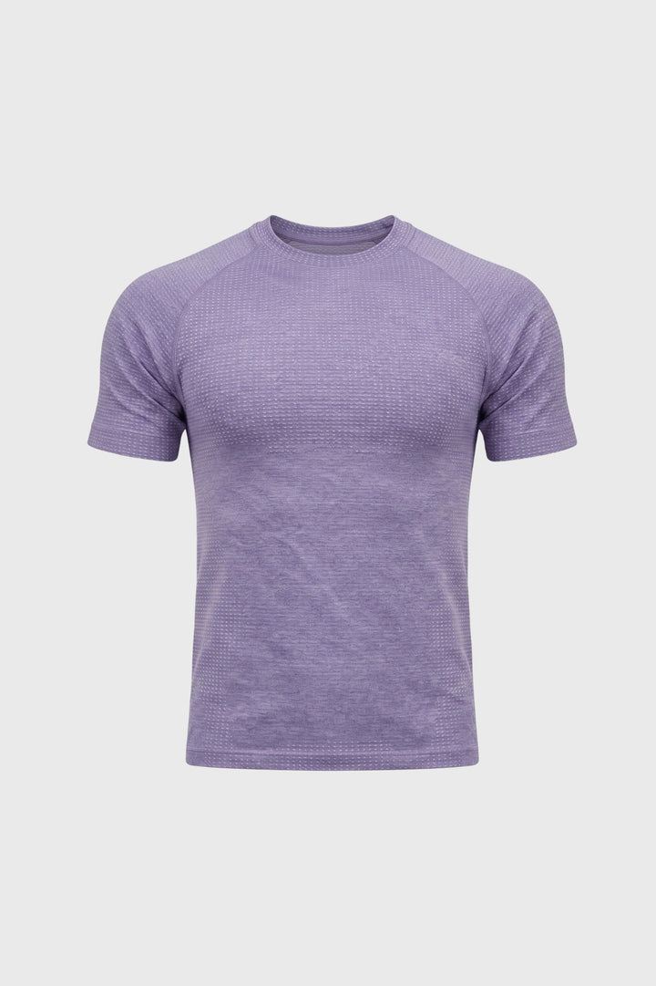 Męska koszulka T-shirt z teksturowanymi rękawami raglanowymi na aktywne dni
