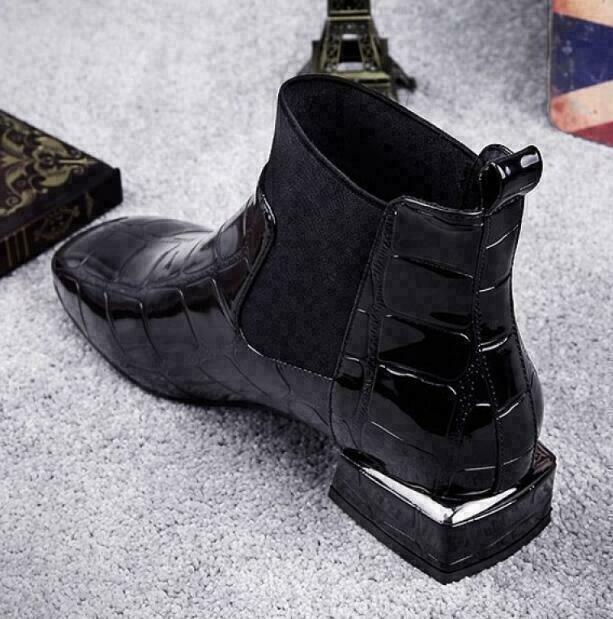 Damskie Skórzane Botki Komfortowe – Trwałe, Wspierające, Stylowe Codzienne Obuwie