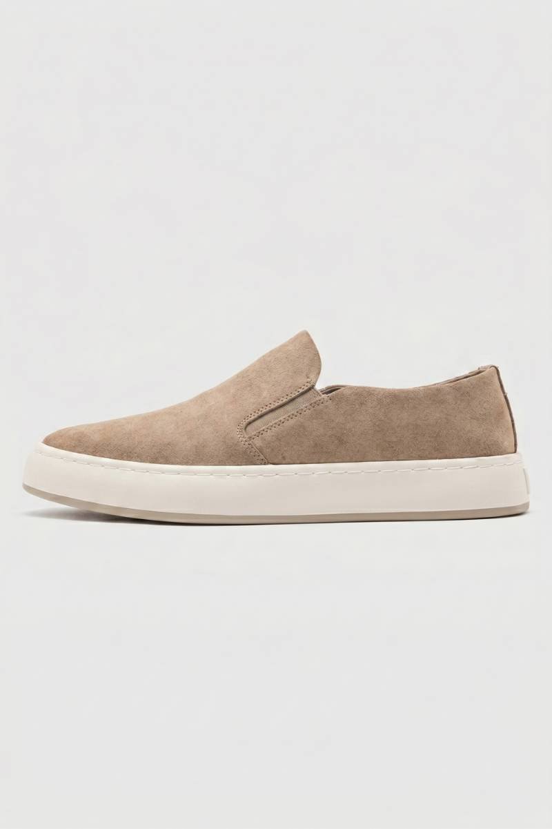 Męskie sneakersy slip-on z grubą podeszwą i minimalistycznym profilem