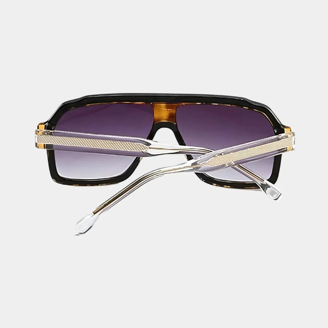Męskie Okulary Aviatory w Rozmiarze Oversize – Okulary Chroniące przed UV na Lato