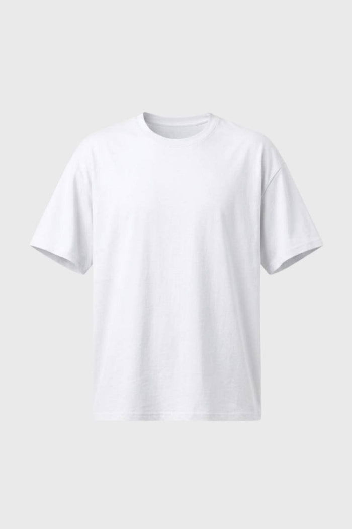 Męska codzienna koszulka T-shirt z miękkim okrągłym dekoltem